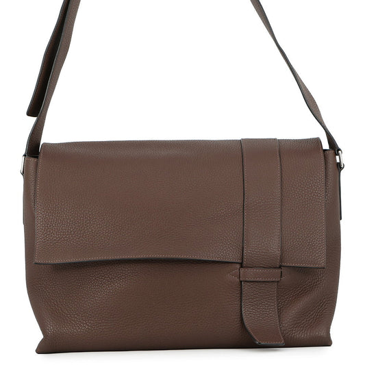 HERMES Sack Alfred Taupe Grey Taurillon Clemence Size 35