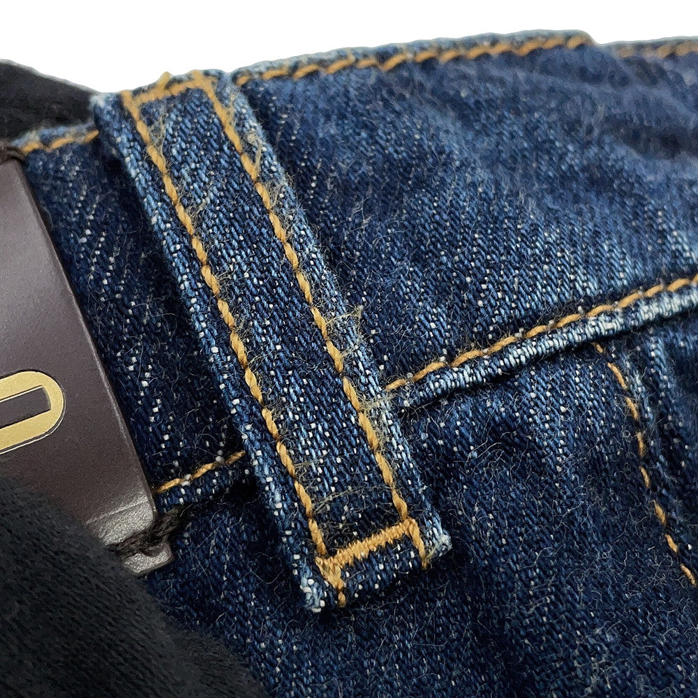 GUCCI Children's HORAMA Patch Denim Pants Size 5 Navy622858 XDBAN Denim