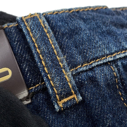 GUCCI Children's HORAMA Patch Denim Pants Size 5 Navy622858 XDBAN Denim