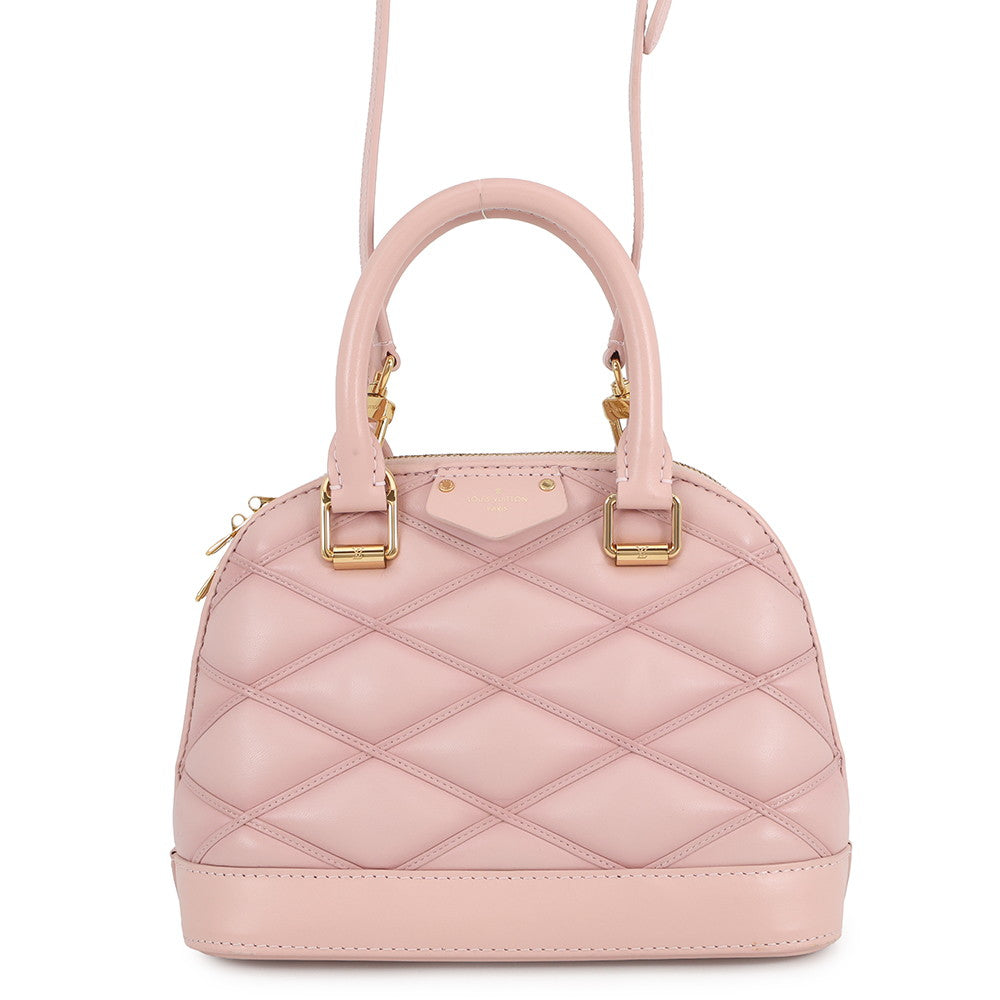 LOUIS VUITTON Maltage Alma RosabellaM24453 Lamb Leather Size BB