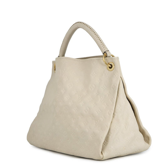LOUIS VUITTON Artsy NeigeM93449 Monogram Empreinte Leather Size MM