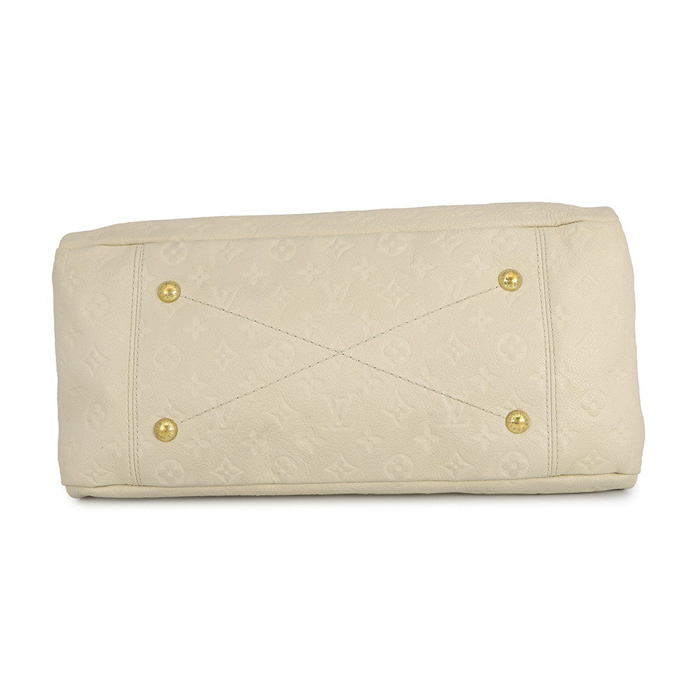 LOUIS VUITTON Artsy NeigeM93449 Monogram Empreinte Leather Size MM