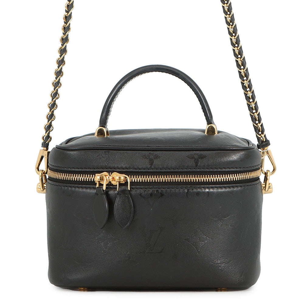 LOUIS VUITTON Vanity NoirM57118 Monogram Ink Size PM