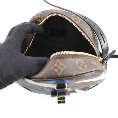 LOUIS VUITTON Boite Chapeau Souple Noir/Blue/WhiteM45095 Monogram