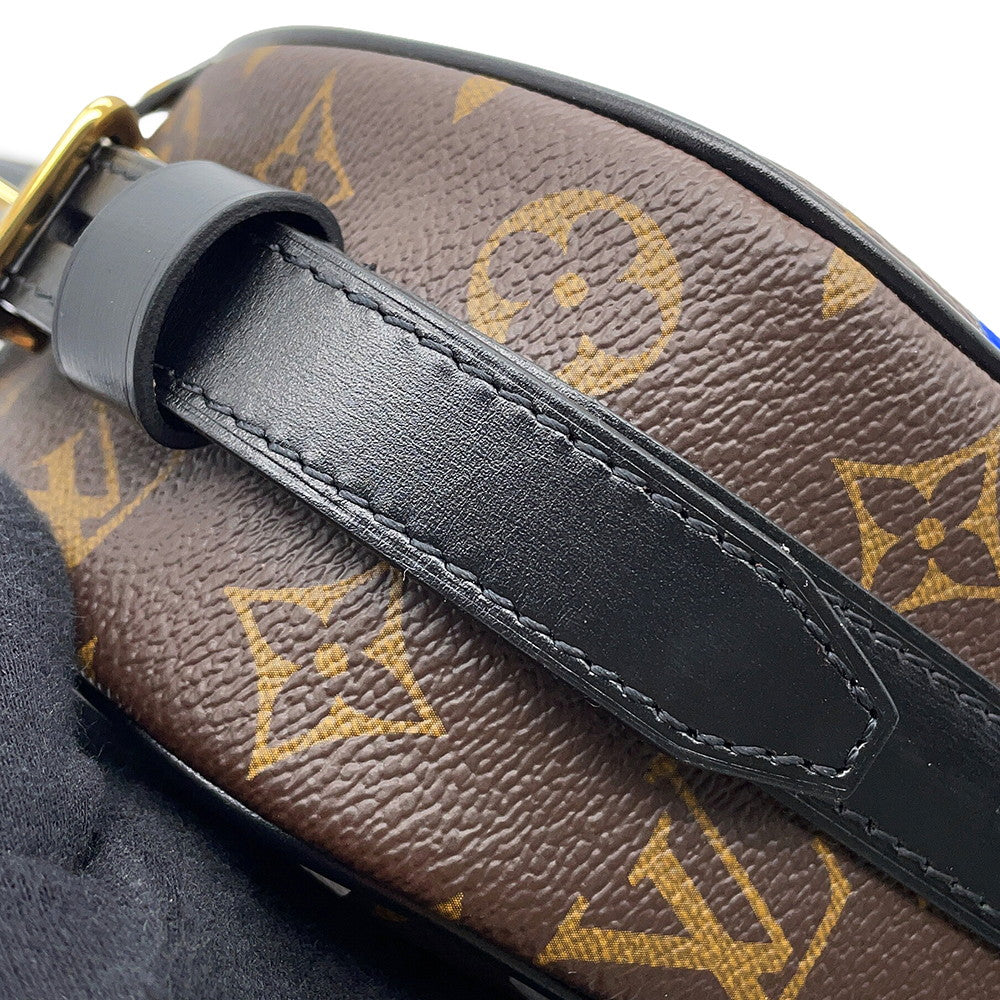 LOUIS VUITTON Boite Chapeau Souple Noir/Blue/WhiteM45095 Monogram