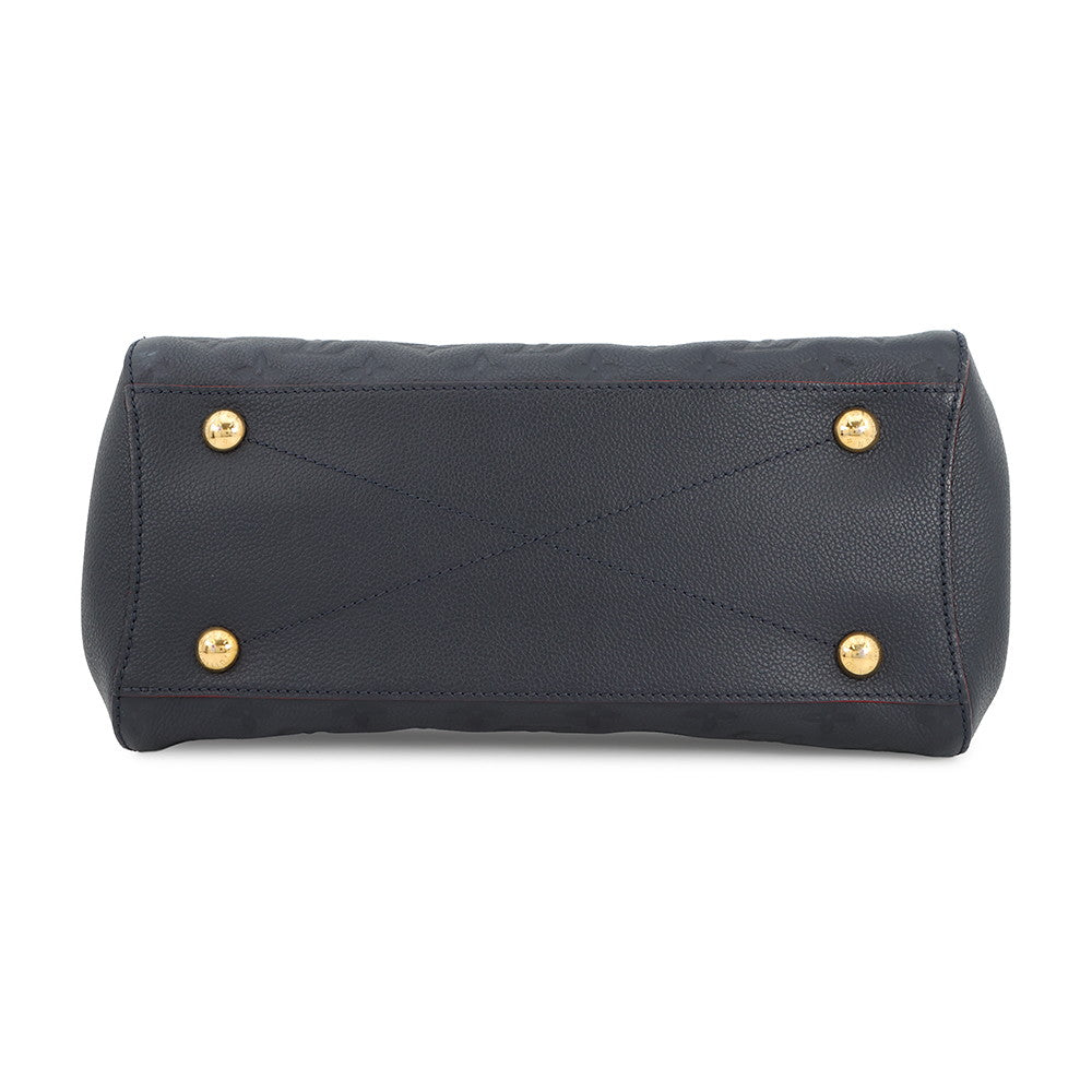 LOUIS VUITTON Montaigne Marine RougeM42746 Monogram Empreinte Leather Size MM