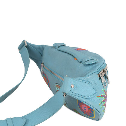 LOUIS VUITTON LVxYK Maxi Bumbag Blue/MulticolorM21715 Monogram・Taurillon