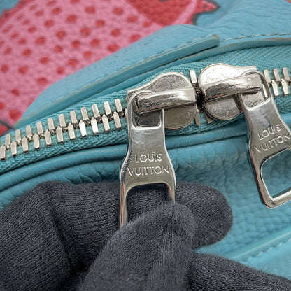 LOUIS VUITTON LVxYK Maxi Bumbag Blue/MulticolorM21715 Monogram・Taurillon
