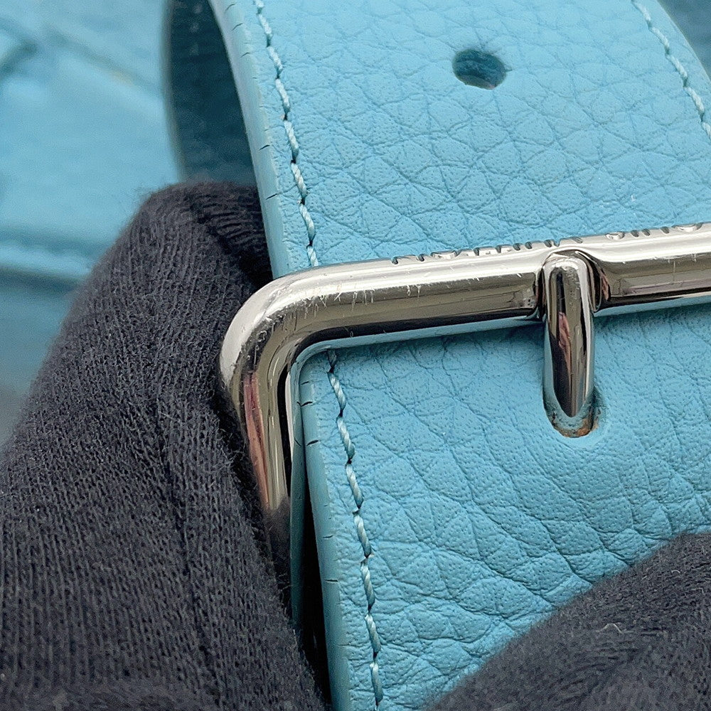 LOUIS VUITTON LVxYK Maxi Bumbag Blue/MulticolorM21715 Monogram・Taurillon