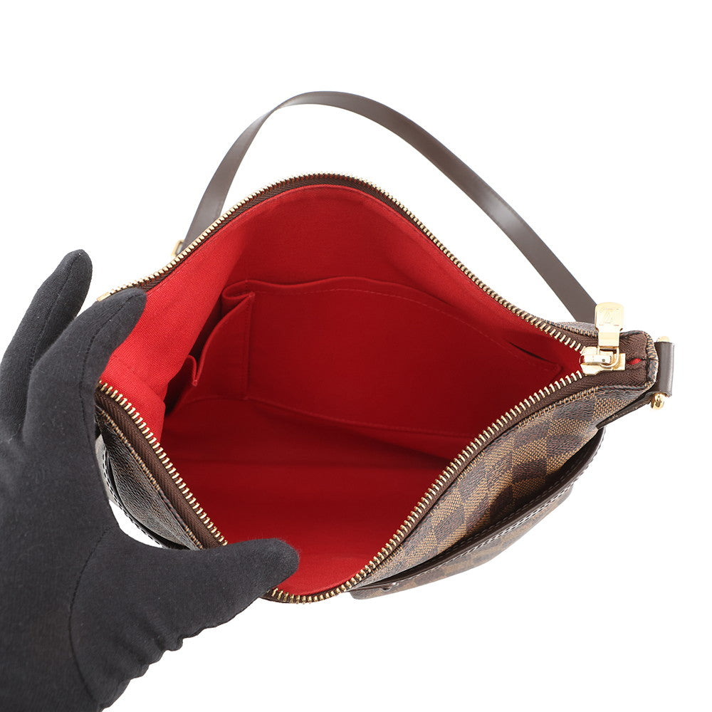 LOUIS VUITTON Bloomsbury RedN42251 Damier Ebene Canvas Size PM