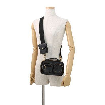 LOUIS VUITTON Utility/Crossbody NoirM80450 Monogram Calf Leather
