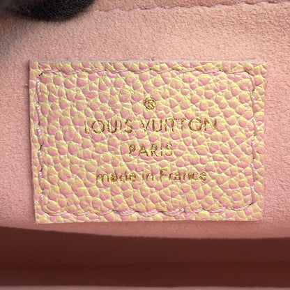LOUIS VUITTON Murty Pochette Accessoires Pink/YellowM46093 Monogram Empreinte Leather