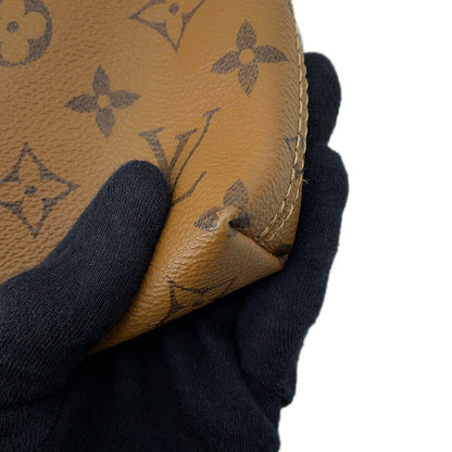 LOUIS VUITTON Carry it Noir/BrownM45198 Monogram Reverse Canvas Video Print