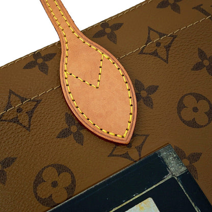 LOUIS VUITTON Carry it Noir/BrownM45198 Monogram Reverse Canvas Video Print