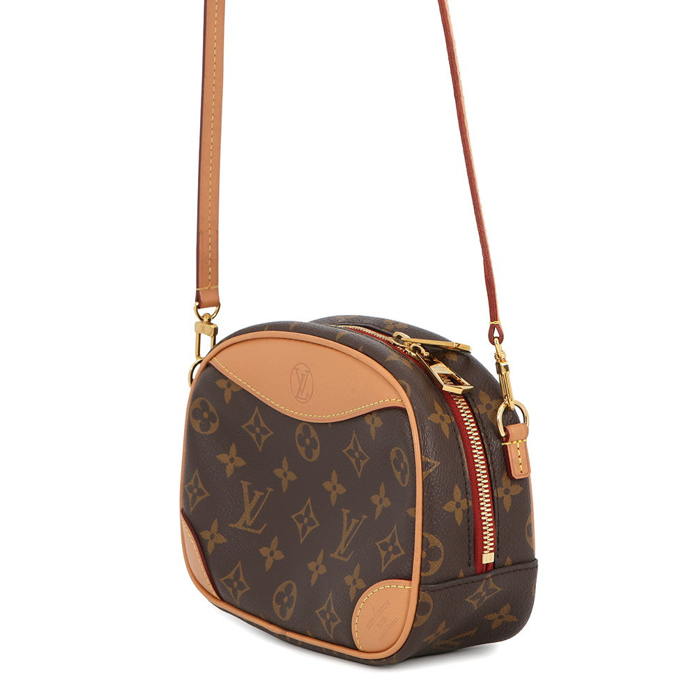 LOUIS VUITTON Deauville BrownM45528 Monogram Size MINI