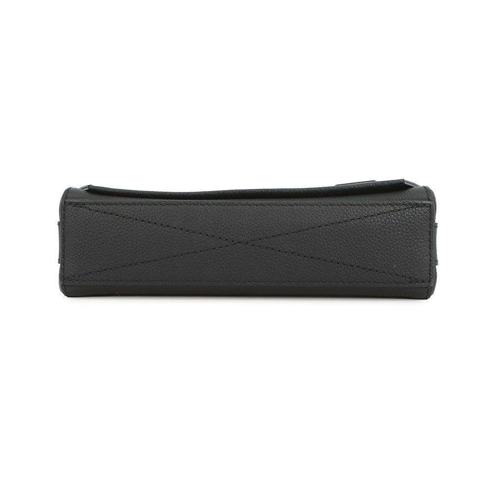 LOUIS VUITTON takeoff messenger NoirM24769 Cowhide Leather LV Aerogram Size PM