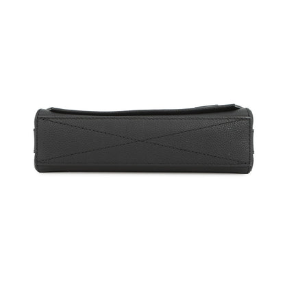 LOUIS VUITTON takeoff messenger NoirM24769 Cowhide Leather LV Aerogram Size PM