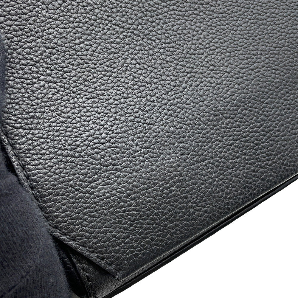 LOUIS VUITTON takeoff messenger NoirM24769 Cowhide Leather LV Aerogram Size PM