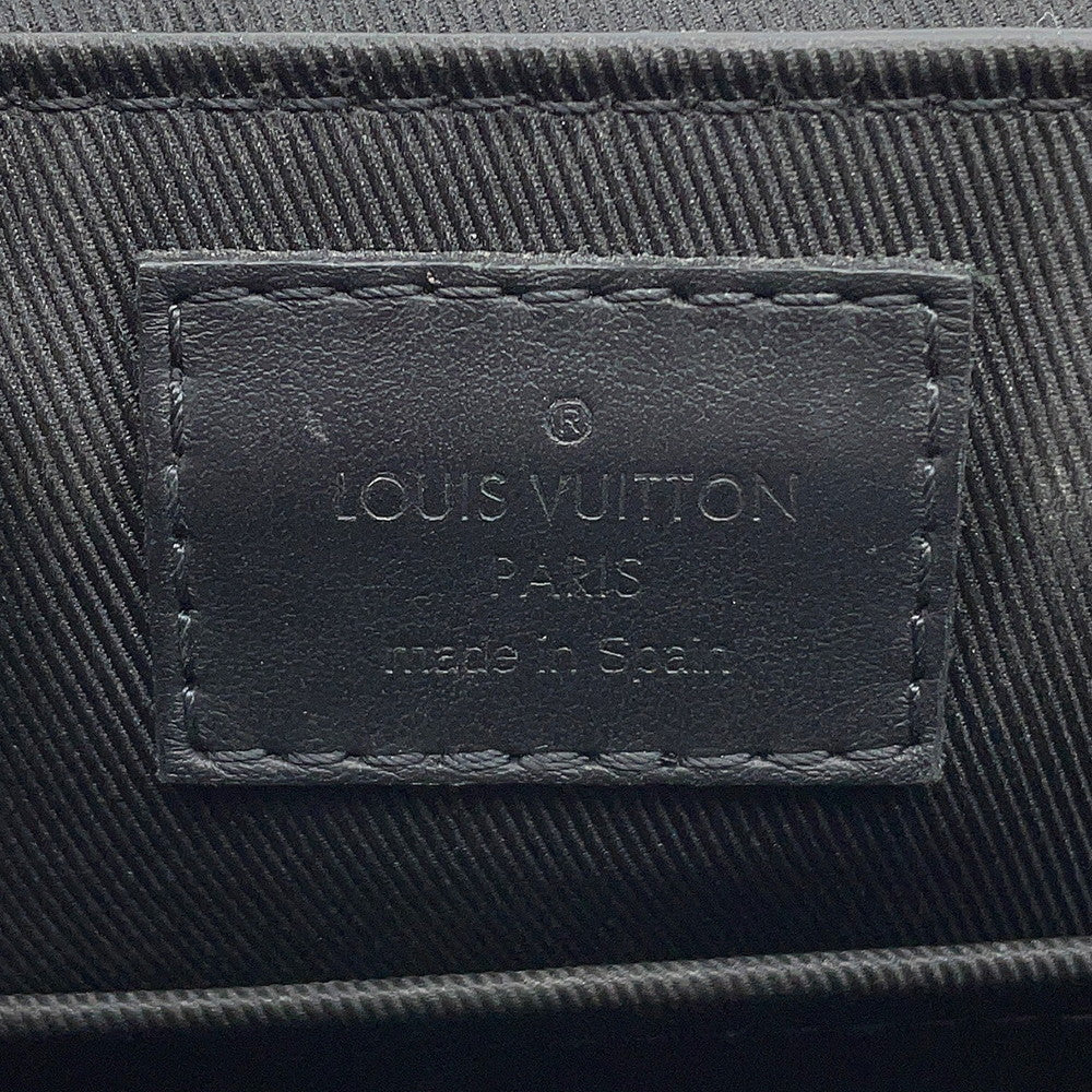 LOUIS VUITTON takeoff messenger NoirM24769 Cowhide Leather LV Aerogram Size PM