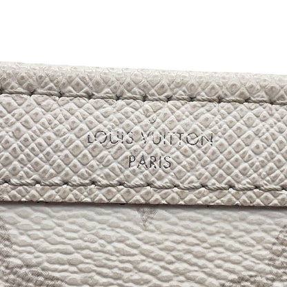 LOUIS VUITTON Gaston Wearable Wallet Taigarama Optical WhiteM30935 Monogram Taiga Leather