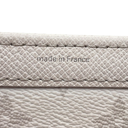 LOUIS VUITTON Gaston Wearable Wallet Taigarama Optical WhiteM30935 Monogram Taiga Leather
