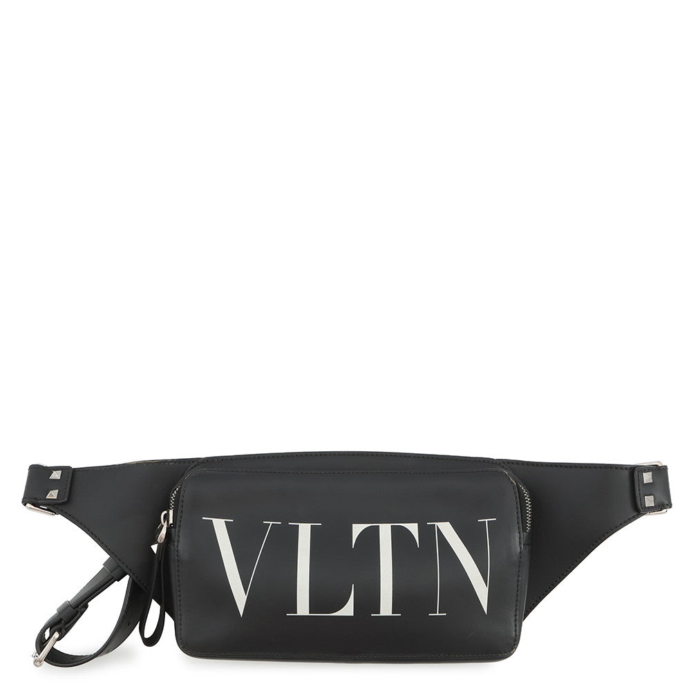 Valentino Garavani Logo Crossbody Bag BlackVY2B0A10WJW Leather