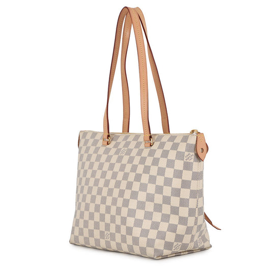 LOUIS VUITTON Iena PinkN44039 Damier Azur Size PM