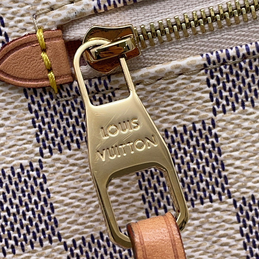 LOUIS VUITTON Iena PinkN44039 Damier Azur Size PM