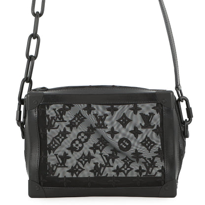 LOUIS VUITTON Soft Trunk NoirM53964 Monogram Mesh Leather