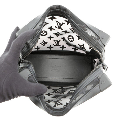LOUIS VUITTON Soft Trunk NoirM53964 Monogram Mesh Leather