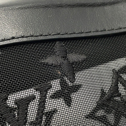 LOUIS VUITTON Soft Trunk NoirM53964 Monogram Mesh Leather