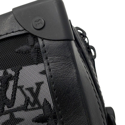 LOUIS VUITTON Soft Trunk NoirM53964 Monogram Mesh Leather