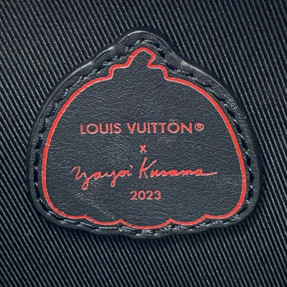 LOUIS VUITTON LV × YK Soft Trunk Wallet Noir/RedM81905 Monogram・Taurillon Infinity Dot
