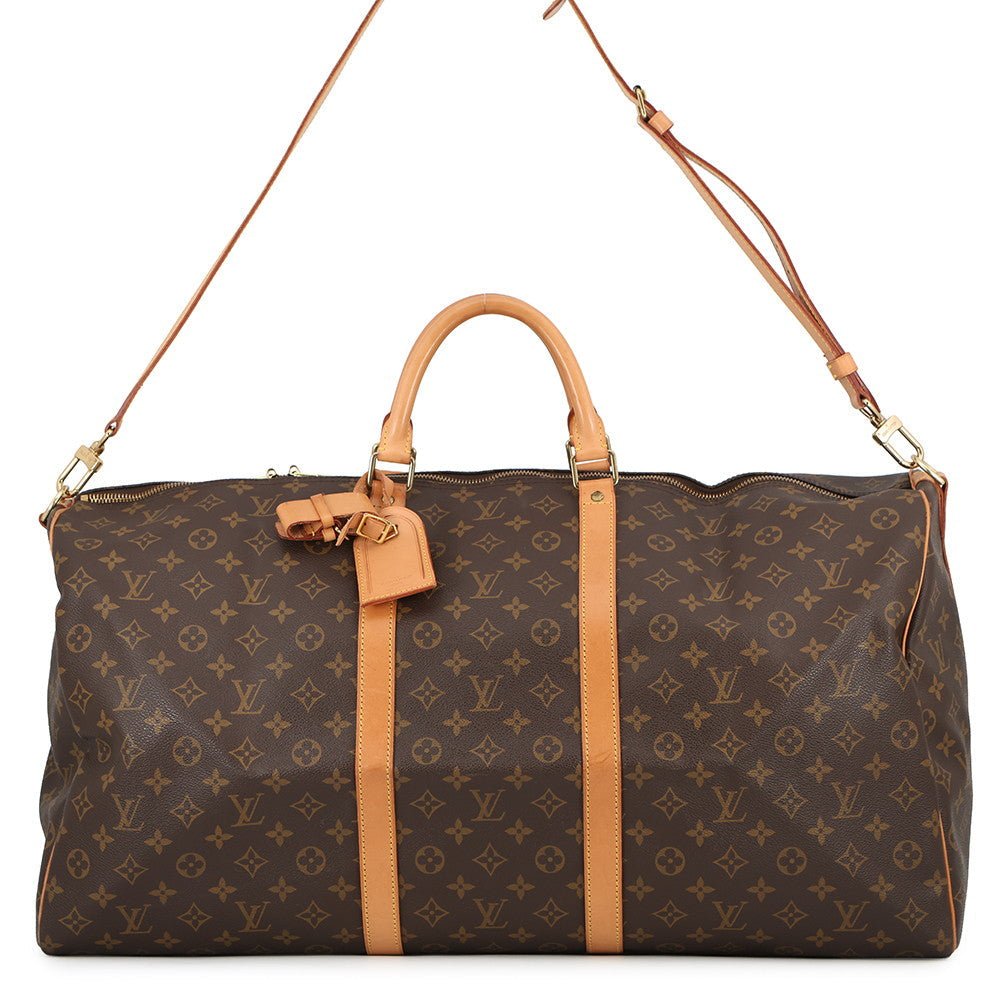 LOUIS VUITTON Keepall Bandouliere BrownM41412 Monogram Size 60