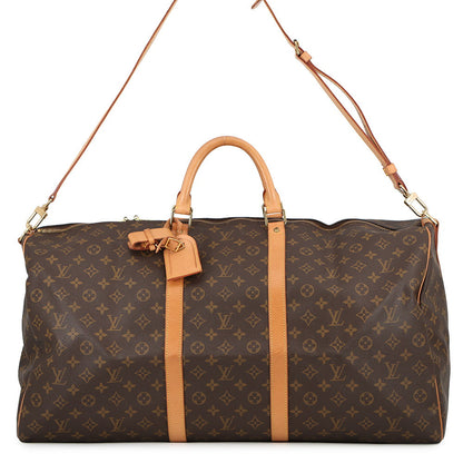 LOUIS VUITTON Keepall Bandouliere BrownM41412 Monogram Size 60