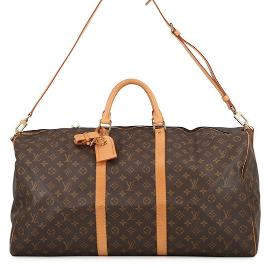 LOUIS VUITTON Keepall Bandouliere BrownM41412 Monogram Size 60