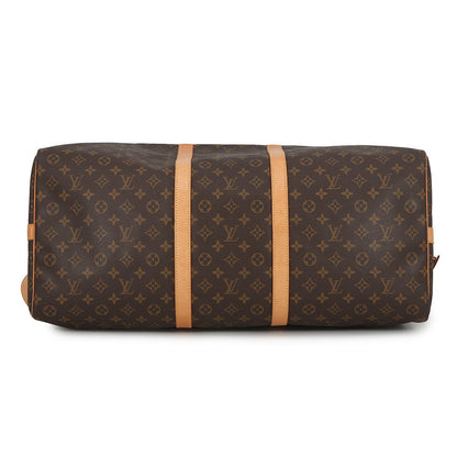 LOUIS VUITTON Keepall Bandouliere BrownM41412 Monogram Size 60