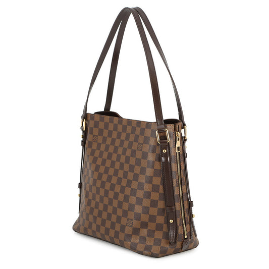 LOUIS VUITTON Cabas・Rivington RedN41108 Damier Ebene Canvas