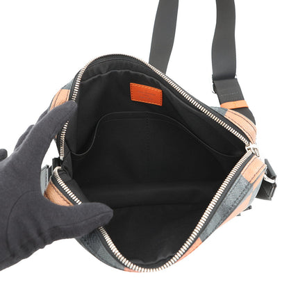 LOUIS VUITTON Alpha Messenger Noir/Volcano OrangeN40421 Damier Graphite Giant