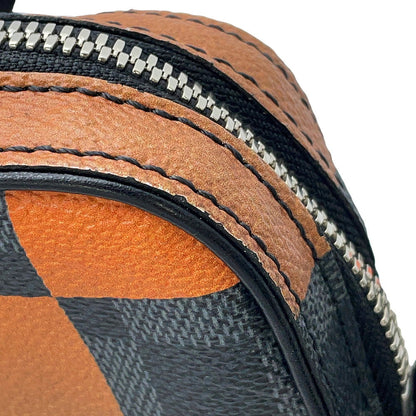 LOUIS VUITTON Alpha Messenger Noir/Volcano OrangeN40421 Damier Graphite Giant