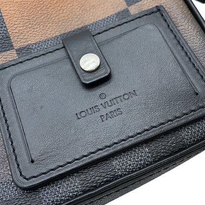LOUIS VUITTON Alpha Messenger Noir/Volcano OrangeN40421 Damier Graphite Giant