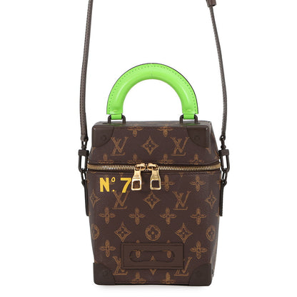 LOUIS VUITTON Vertical Box Trunk GreenM59664 Monogram