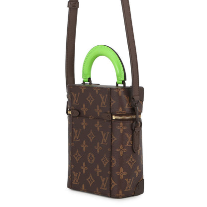LOUIS VUITTON Vertical Box Trunk GreenM59664 Monogram