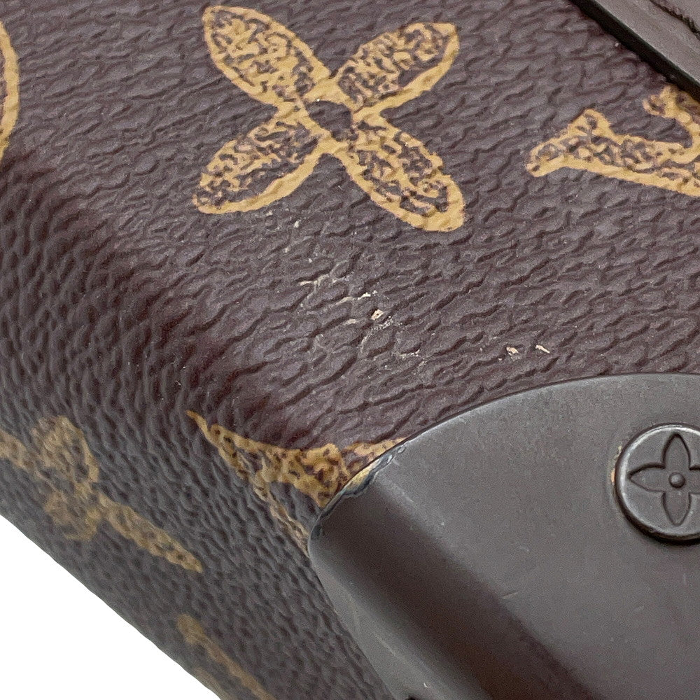 LOUIS VUITTON Vertical Box Trunk GreenM59664 Monogram
