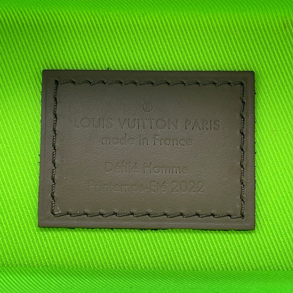 LOUIS VUITTON Vertical Box Trunk GreenM59664 Monogram