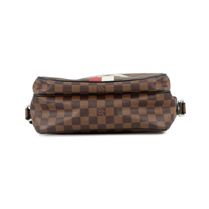 LOUIS VUITTON Nile/Chapman Brothers Collaboration Dark BrownN42704 Damier Ebene Canvas Size PM