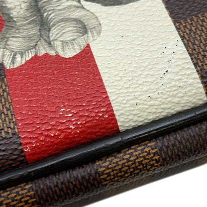LOUIS VUITTON Nile/Chapman Brothers Collaboration Dark BrownN42704 Damier Ebene Canvas Size PM
