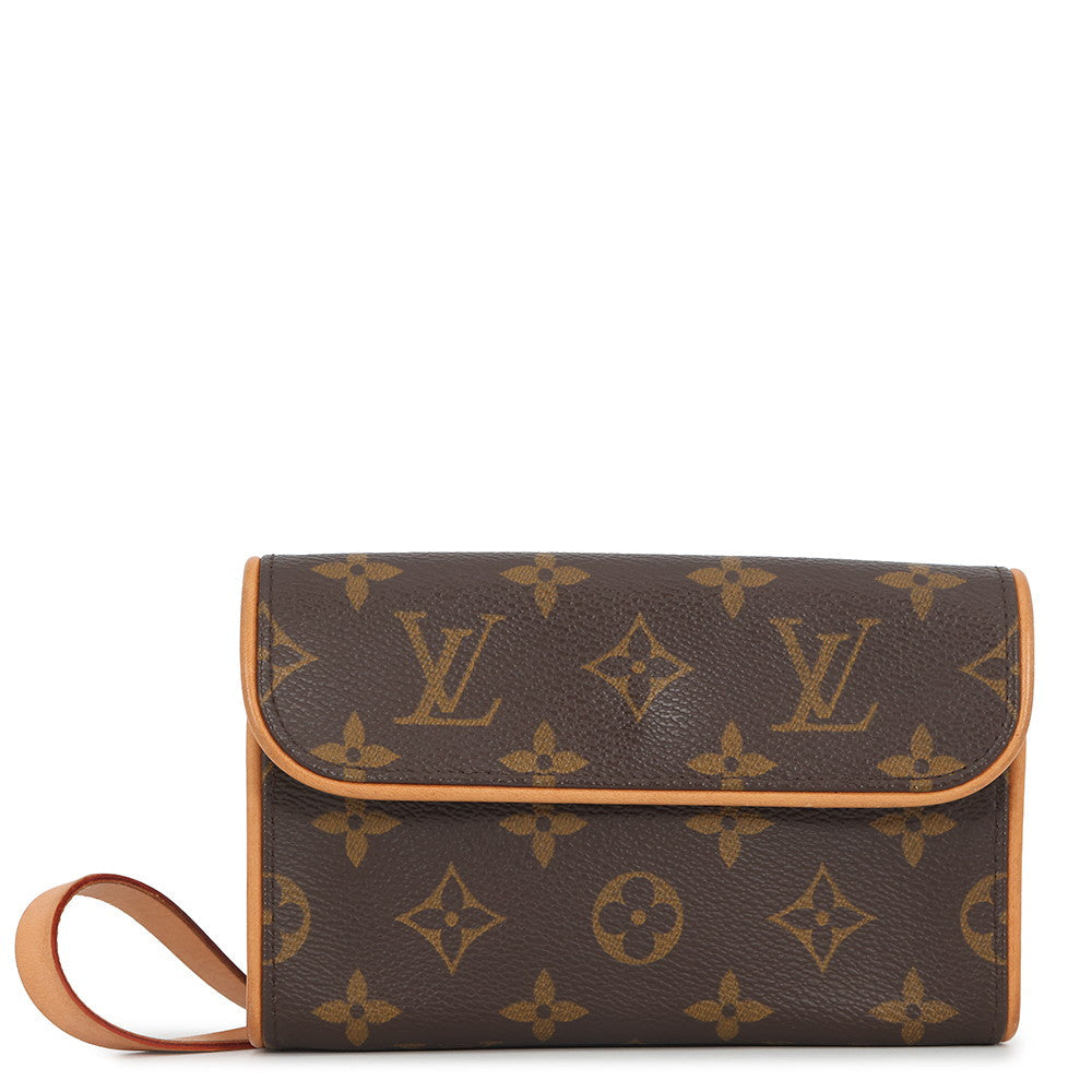 LOUIS VUITTON Pochette Florentine BeigeM51855 Monogram Size S