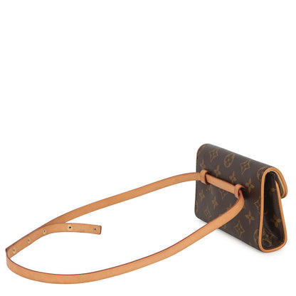 LOUIS VUITTON Pochette Florentine BeigeM51855 Monogram Size S
