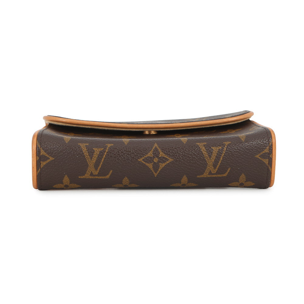 LOUIS VUITTON Pochette Florentine BeigeM51855 Monogram Size S